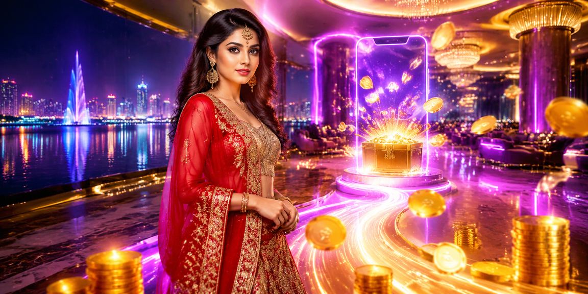 bet11 হাই রোলার বেটিং স্টুডিও — ঢাকায় নিয়ন আলোয় সজ্জিত VIP গেমিং পরিবেশ